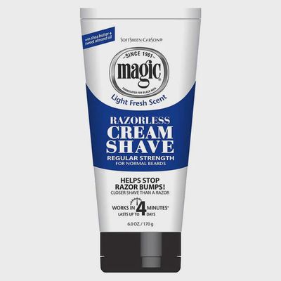 Magic Razorless Cream Shave - Regular Strength Shaving Cream