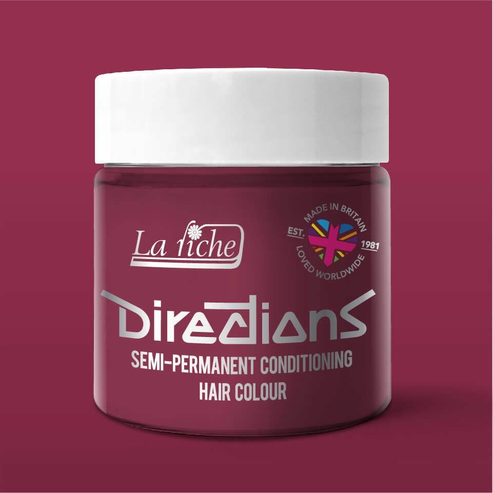 Rose Red Semi-permanent hair colour