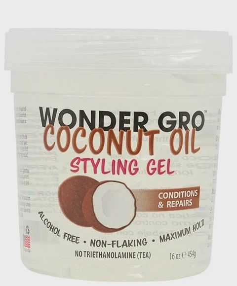 Wonder Gro Coconut Oil Styling Hair Gel