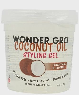 Wonder Gro Coconut Oil Styling Hair Gel