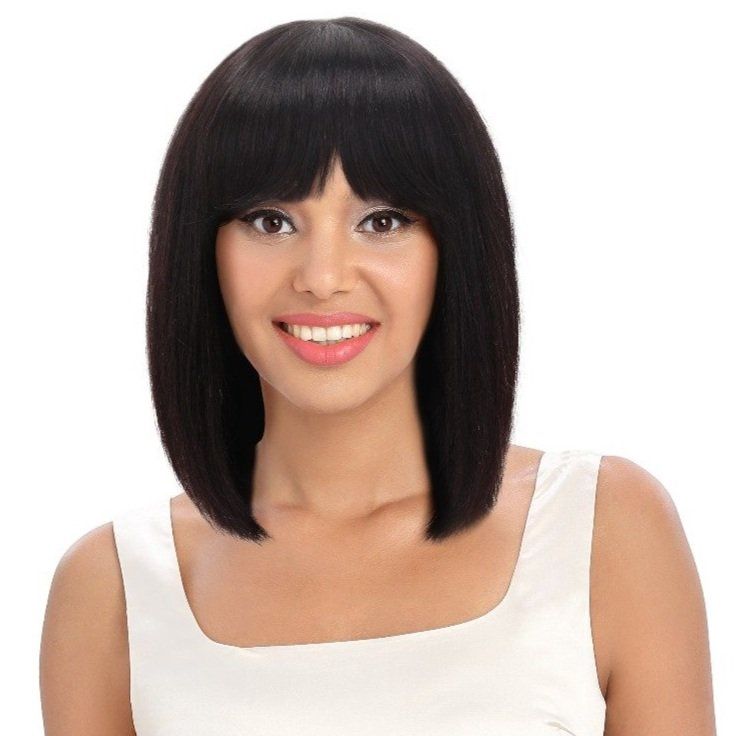 Sleek Spotlight Human Hair Wig - Anna