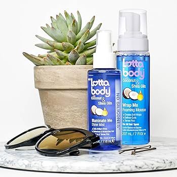 Lotta Body Coconut &amp; Shea Oils Wrap me Foaming Mousse