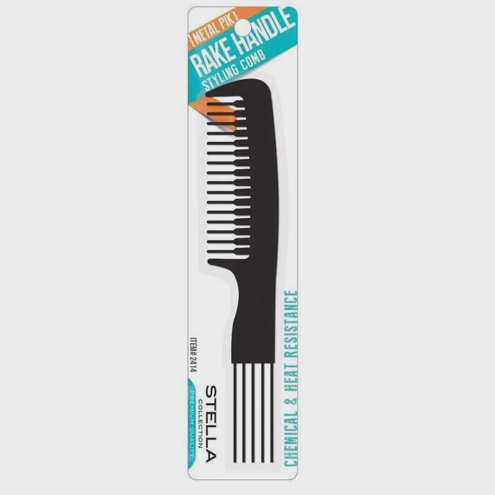 Metal Pik Rake Handle Styling Comb