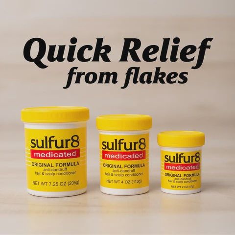 Sulfur 8 Medicated Anti-dandruff Hair Conditioner 4oz