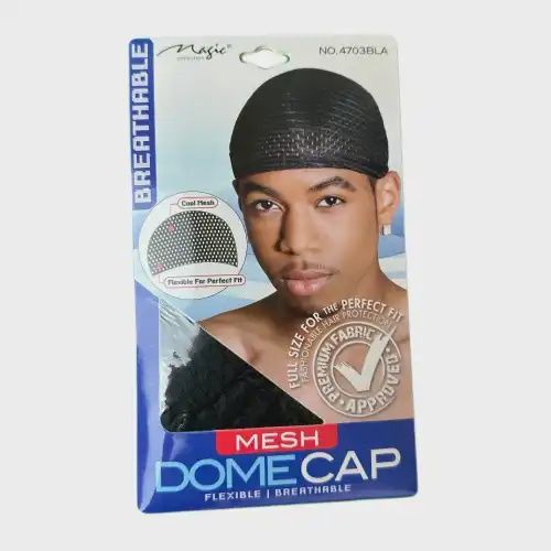 Magic Mesh Dome cap Black