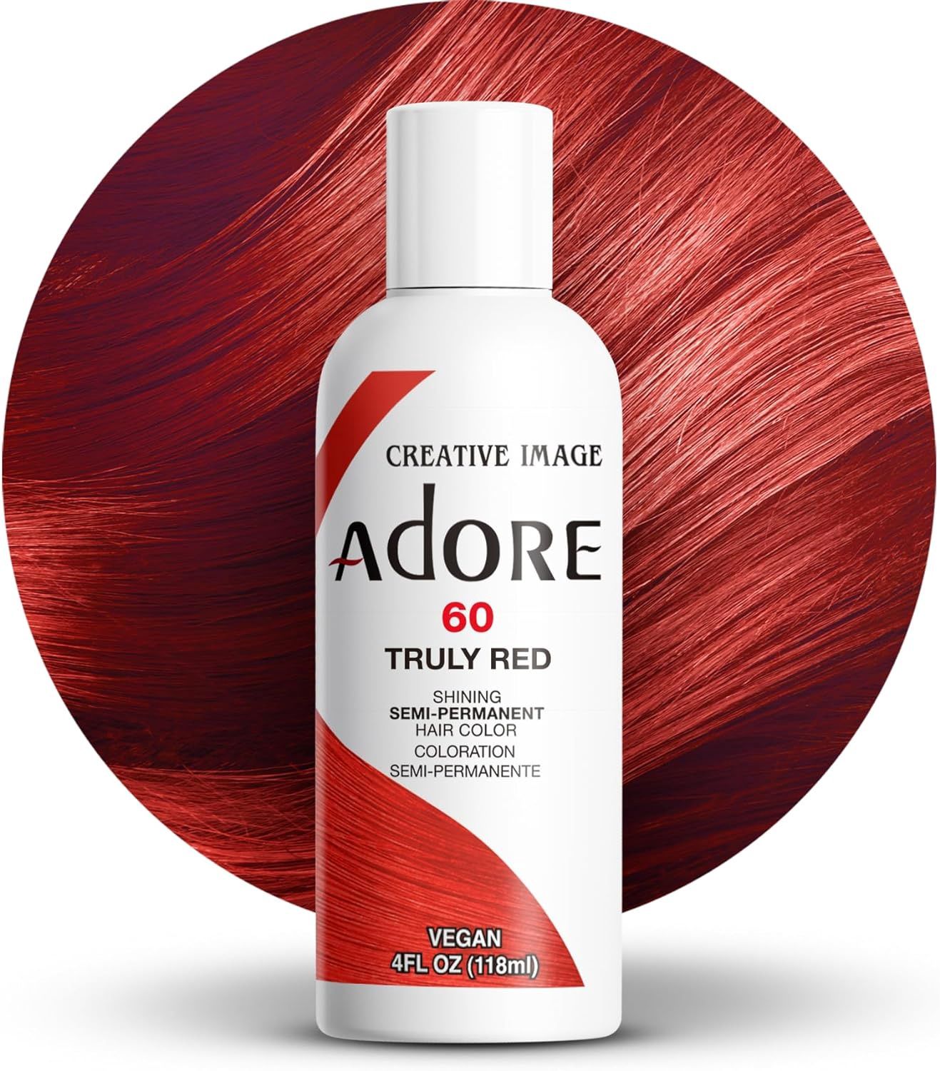Adore Truly Red Semi-permanent Hair Colour