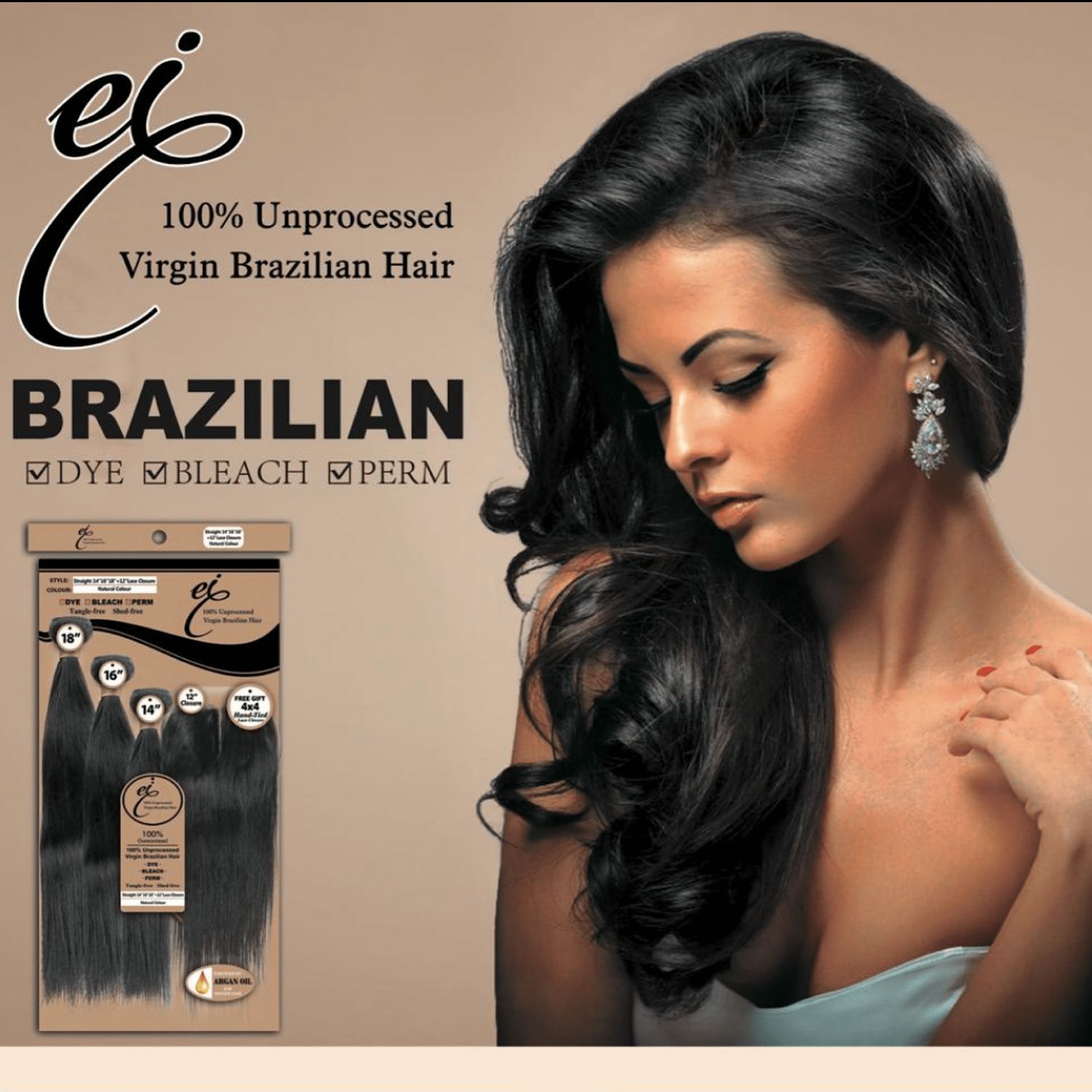 EI BRAZILIAN ST PAK 3+1 , 14/16/18