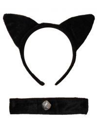 Sexy Cat Set Headband with Collar