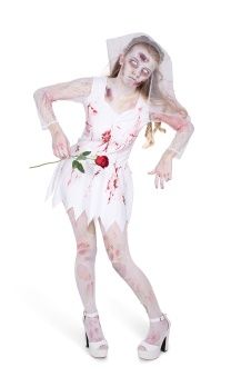 Wicked Zombie Bridezilla Costume