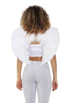 Wickedfun White Feather wings