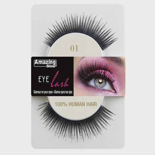 Amazing Shine Human Hair Eyelashes - 01