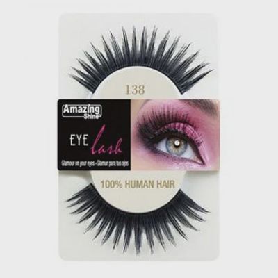 Amazing Shine Human Hair Eyelashes - 138