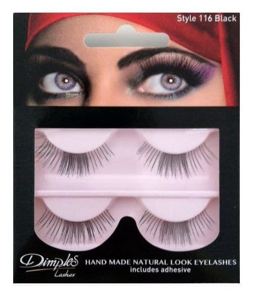 Dimples Lashes - 116 Black