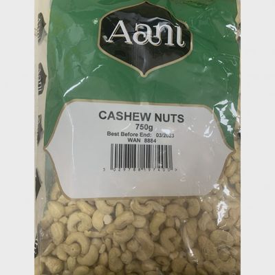 AANI CASHEW NUTS 6 X 750