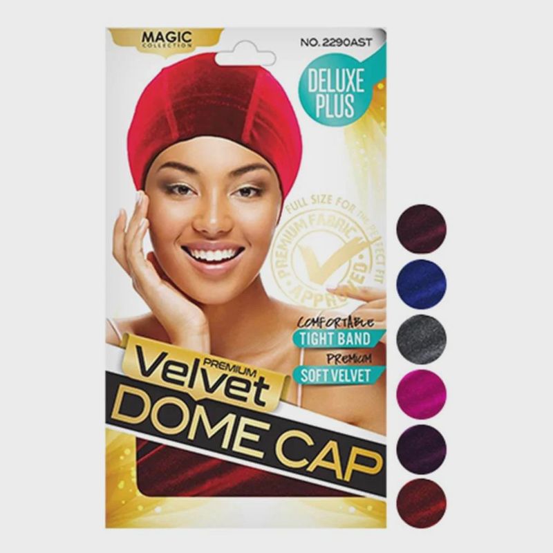 Magic Collection Velvet Dome Cap Assorted