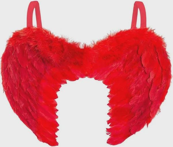 Red Angel Wings