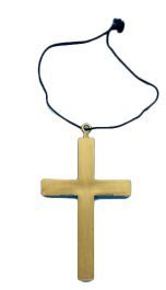 Monks Cross Gold W Necklace