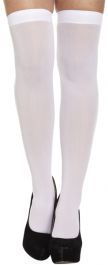 Crazy Chick Stockings Hold Ups White Crazy Chick Stockings Hold Ups White