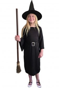 Wickedfun Kids Black Witch 2pcs Set