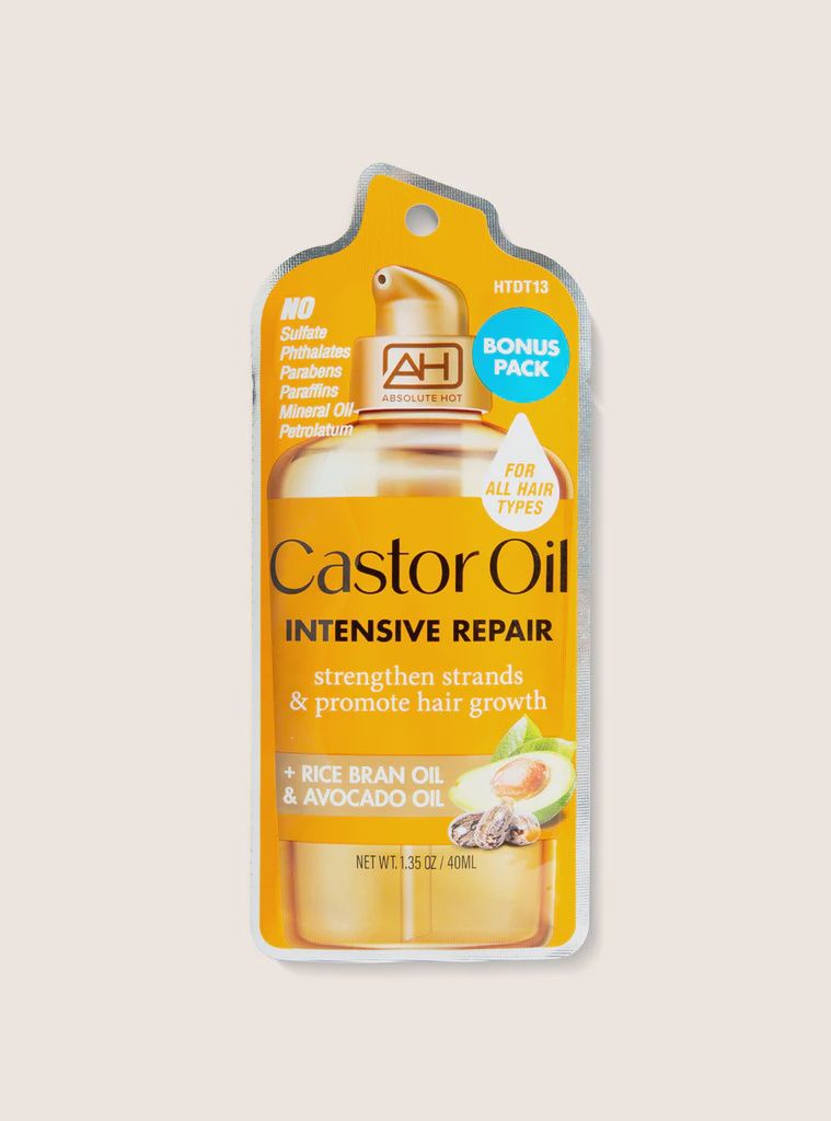 Intensive Hair Treatment (Duo Sample Pack), Variants: Castor Oil