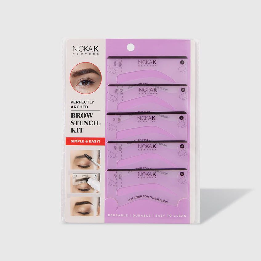 Nicka K Brow Stencil 5pcs
