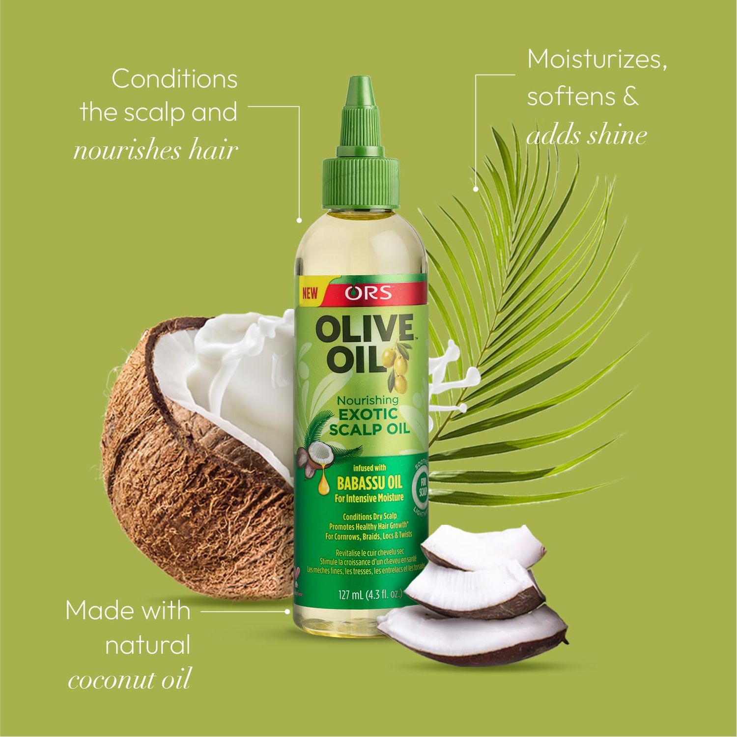 ORS Olive Oil Nourishing Exotic Scalp Oil 4.3oz