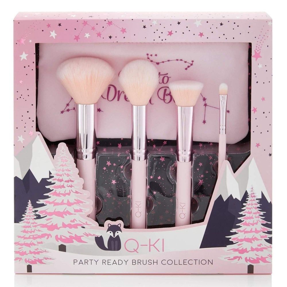 Q-KI Brush Collection Gift Set - Party Ready