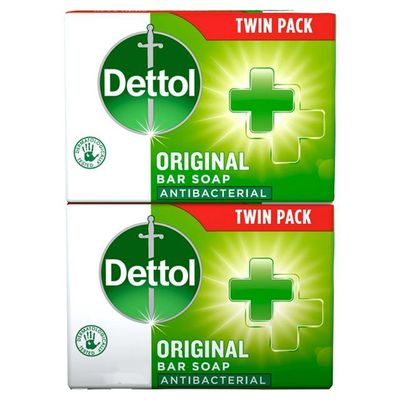 Dettol Twin Pack Soap