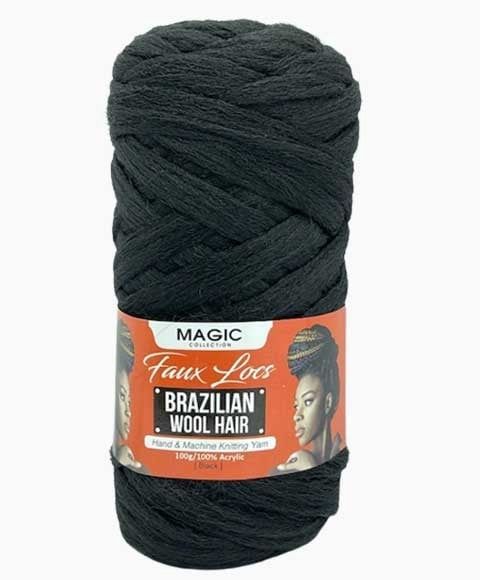 Brazilian Wool Hair Black