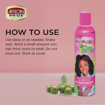 African Pride Dream Kids Detangling oil Moisturizer