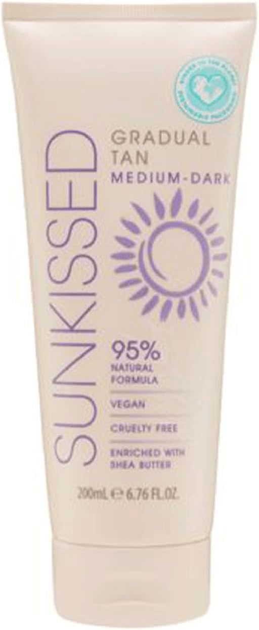 Sunkissed 95 Percent Natural Gradual Tan 200ml - Medium Dark