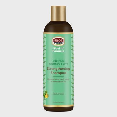 AFRICAN PRIDE Peppermint, Rosemary &amp; Sage Strengthening Shampoo (12oz)