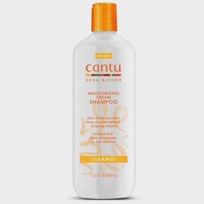 Cantu Shea Butter Moisturizing Cream Shampoo - 13.5 fl oz