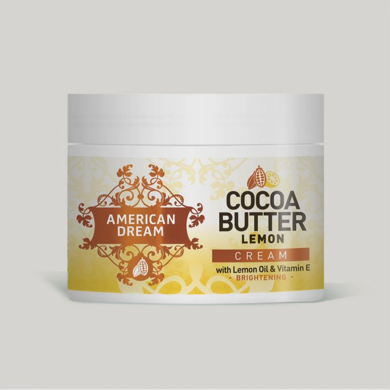 American Dream Cocoa Butter Lemon Cream with Lemon Oil &amp; Vitamin E 500ml