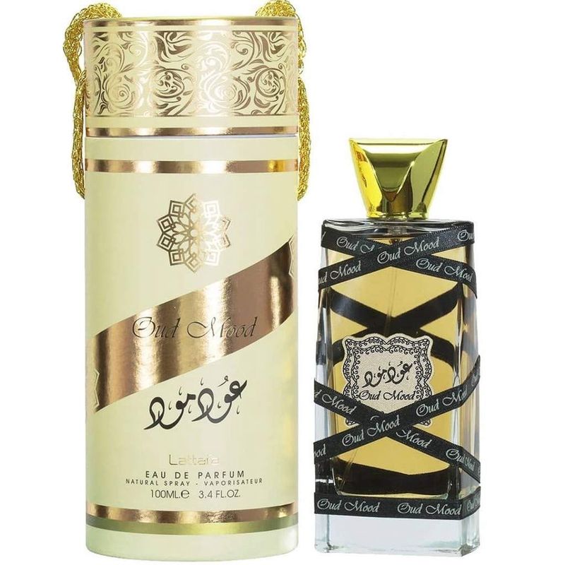Lattafa Oud Mood Long Lasting Perfume For Men &amp; Women Eau De Parfum 100ml