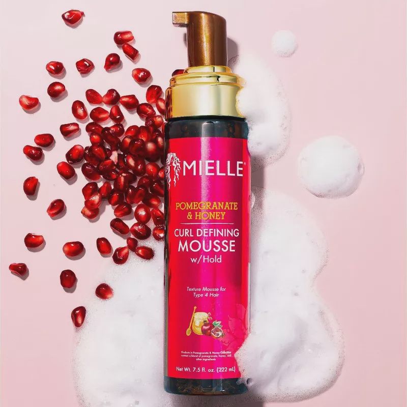 Mielle Pomegranate &amp; Honey Curl Defining Mousse with Hold 7.5oz