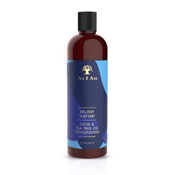 As I Am | Dry &amp; Itchy Olive &amp; Tea Tree Oil Conditioner(12oz)