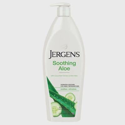 Jergens Soothing Aloe Refreshing Body Lotion Aloe Vera &amp; Cucumber Extract 21oz