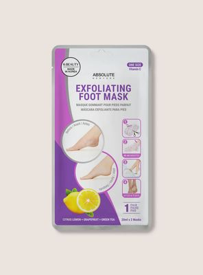 Exfoliating Foot Mask Citrus Lemon+Grapefruit+Green Tea