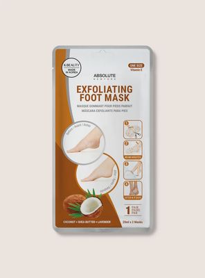 Exfoliating Foot Mask Coconut+Shea Butter+Lavender