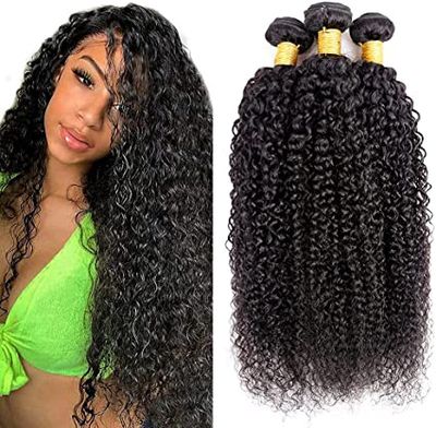 Pure Brazilian Virgin Remy Kinky Curly clip ins