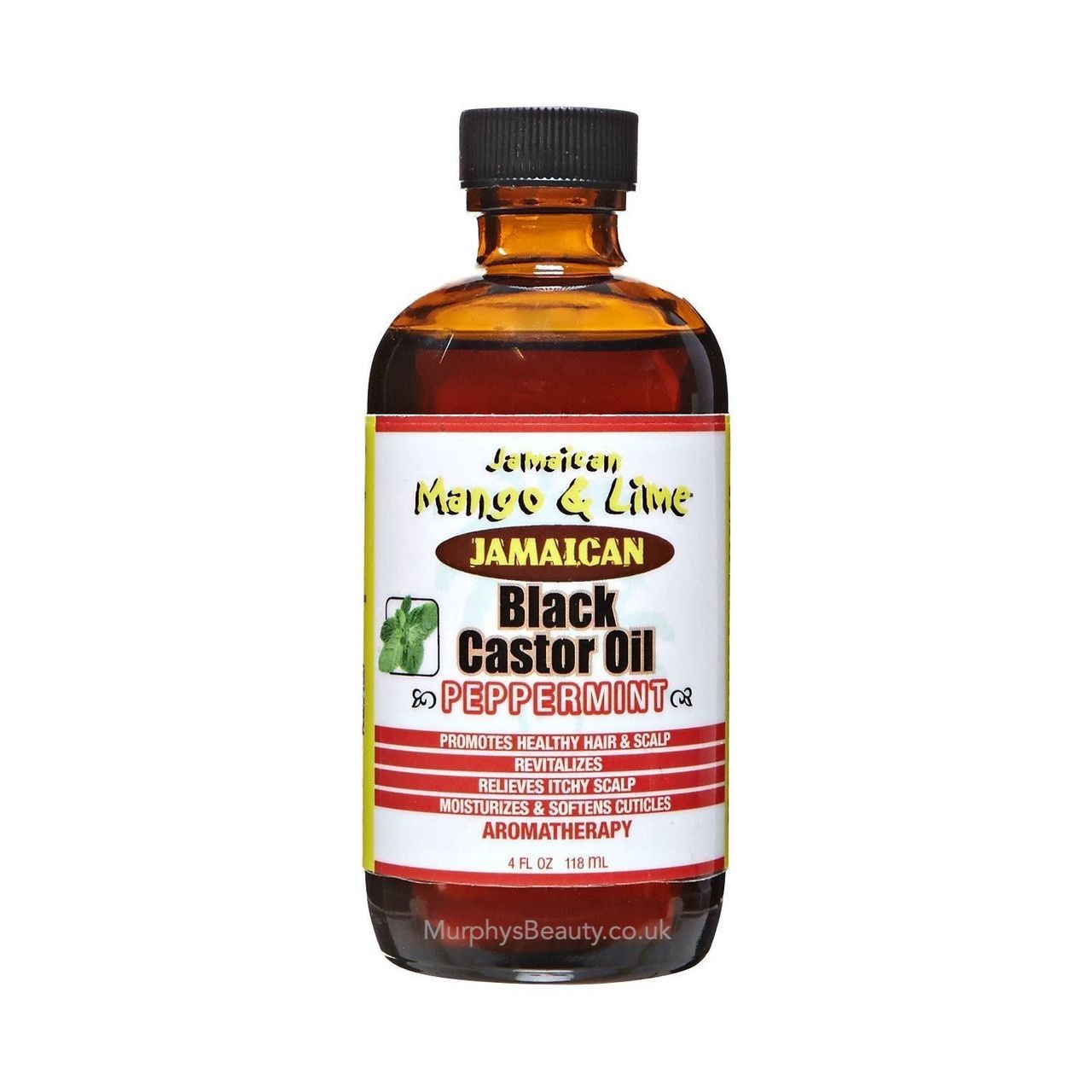 Jamaican Mango &amp; Lime | Black Castor Oil Peppermint (4oz)