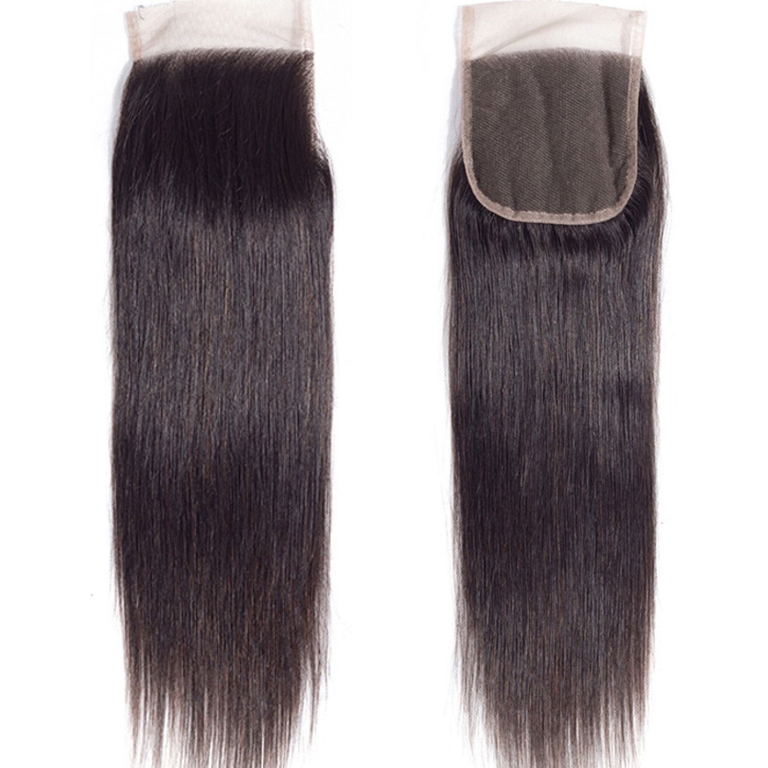 Sleek Hair Straight closure 4x4