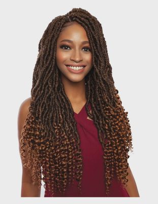 LOC204 - 2X GLITZY LUV LOCS 20”