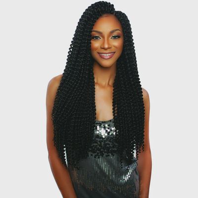 Afri-Naptural: 3X Caribbean Spring Curl 22&quot; (CB3P2204)