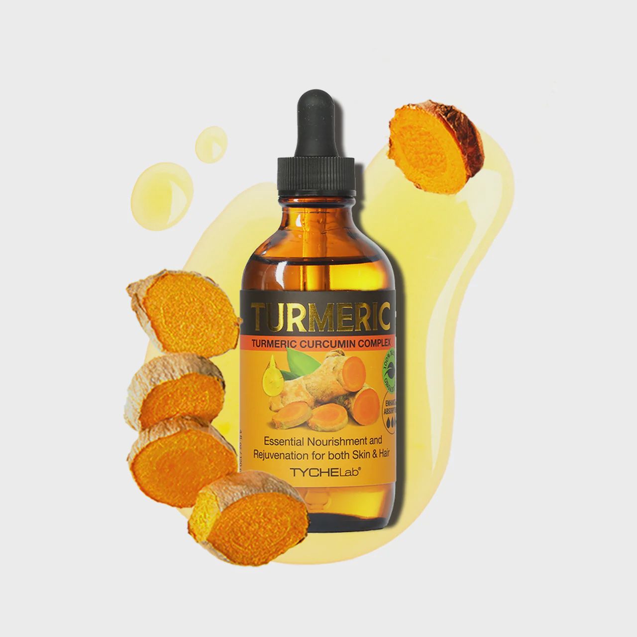Nicka K Hair &amp; Body Oil 120ml, Variants: Tumeric