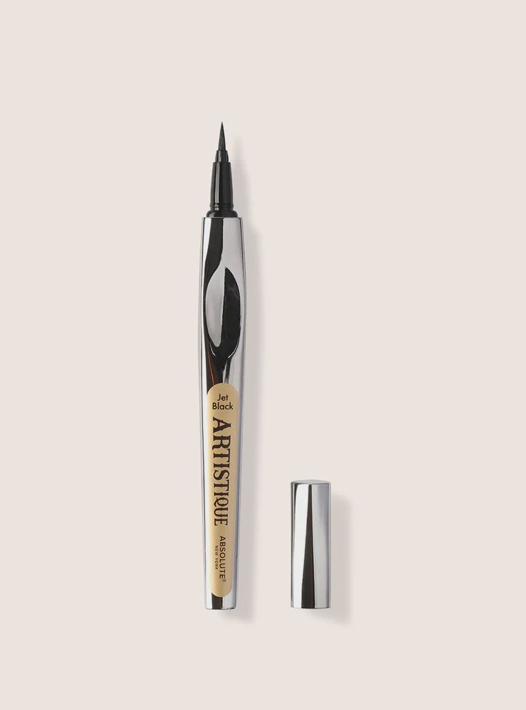 Absolute New York Artistique Easy Grip Liquid Eyeliner, colour: Jet Black - Brush Tip