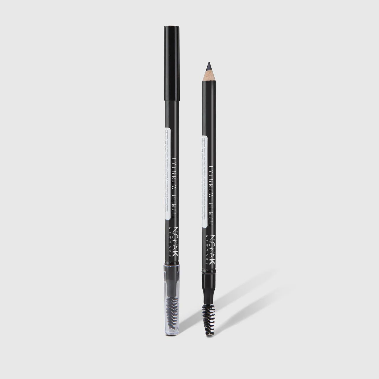 Nicka K Eyebrow Wood Pencil, colour: Black