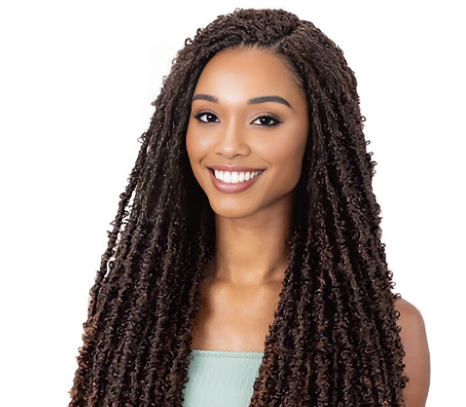 Smart braid butterfly locs 18&quot; 2