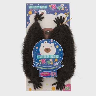 VIVITRESS- 2x Water Wave Afro-Twist KIDS